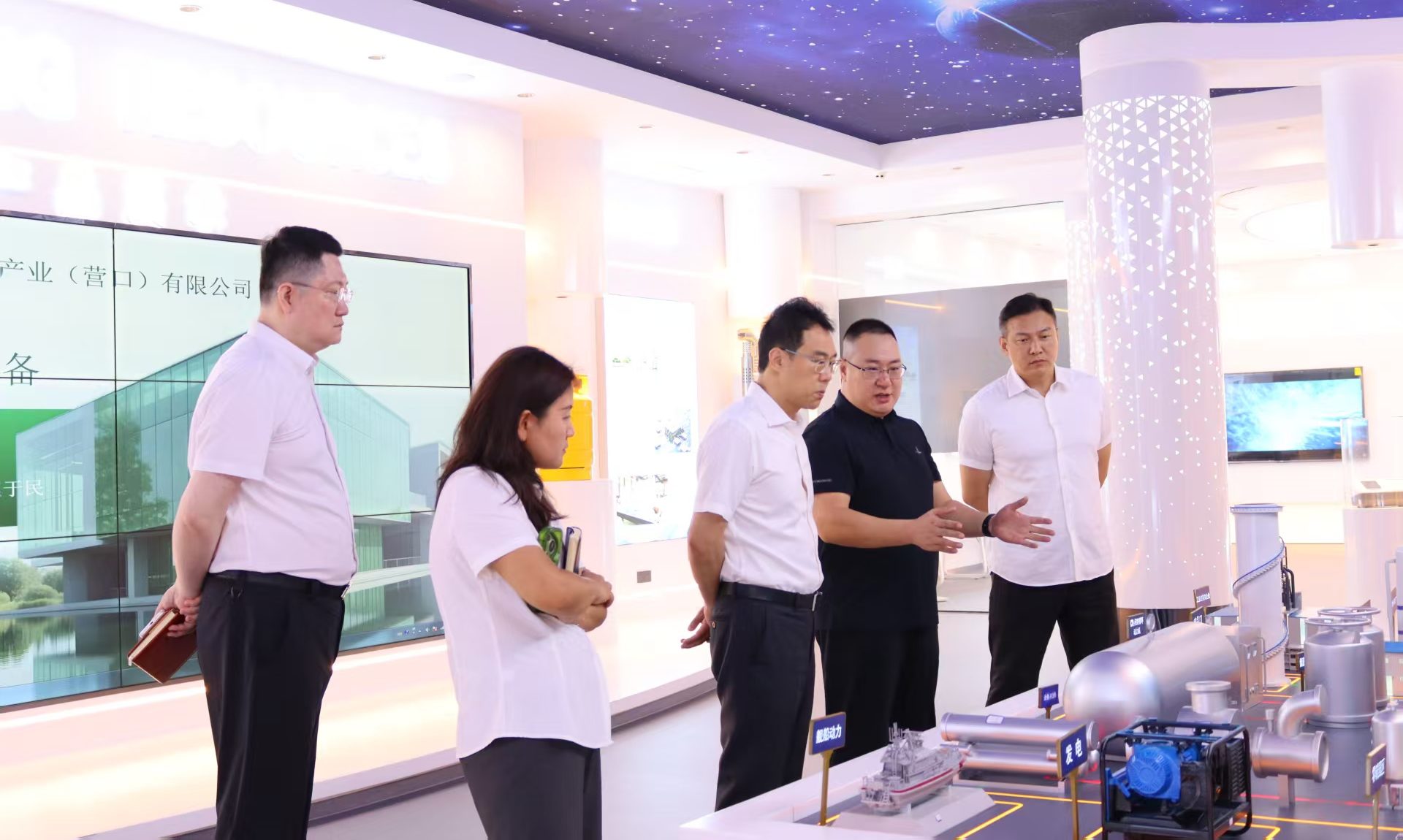 银企携手 共促营口经济发展 | 营口银行唐凯行长一行莅临中科循环考察交流